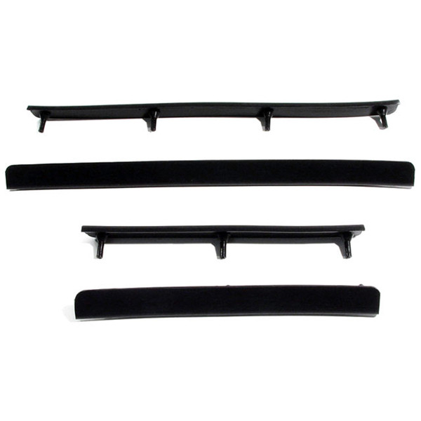 Cowl Seals.  2 pieces - 11" long, 2 pieces 6-3/4" long-CS 18