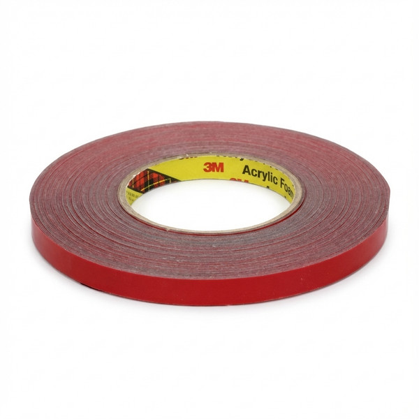 Double Face Rubber Tape,  1/2" wide.  3M #06377-GL 20