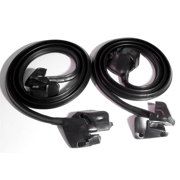 Door seal. With properly-spaced clips and molded ends-LM 12-A