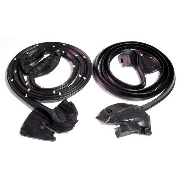 Molded Door Seals.  For 2-door hardtop and convertible-LM 18-I