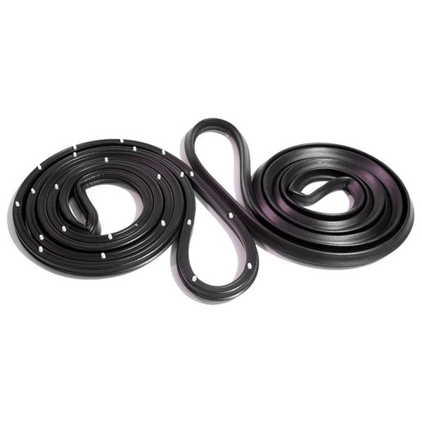 Rear Molded Door Seals, with Clips.  For 4-door wagon-LM 20-L/W