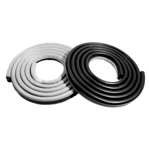 Front Door Seals for 4-Door Sedan. Grey. 22-LM 23-JGRY