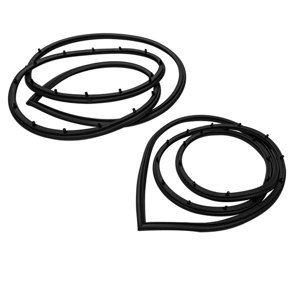 Molded door seals. For 2-door sedan-LM 31-C