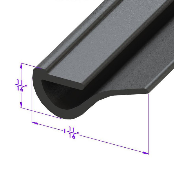 Sold By The Foot - Door Bottom Seal-LP 104-F/FT
