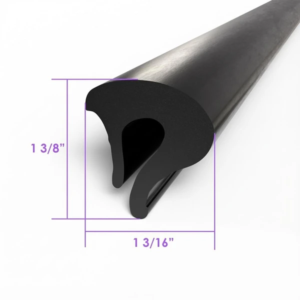 Sold By The Foot - Roof Rail Seal, for 2-Door Hardtops-LP 110-/FT