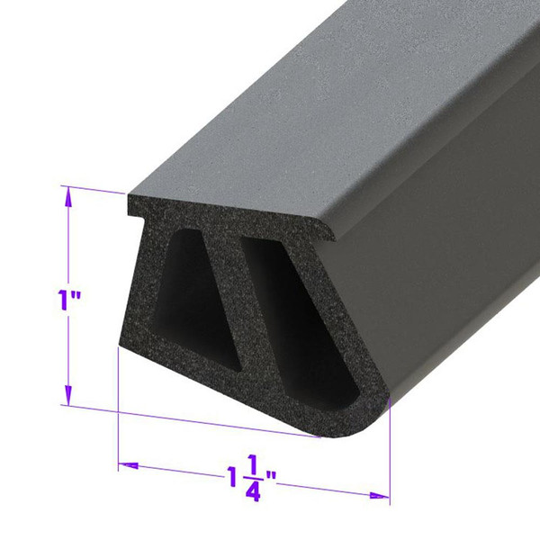 Sold By The Foot - Roof Rail Seal, Large Profile-LP 110-MH