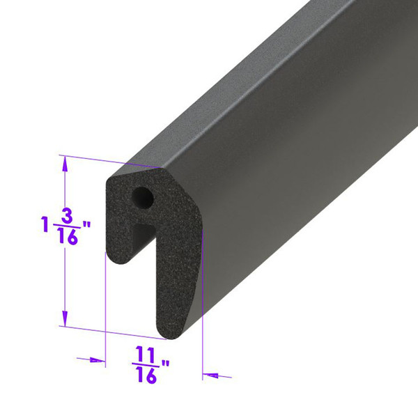 Header Seal.  Sold by the foot  -LP 120-G