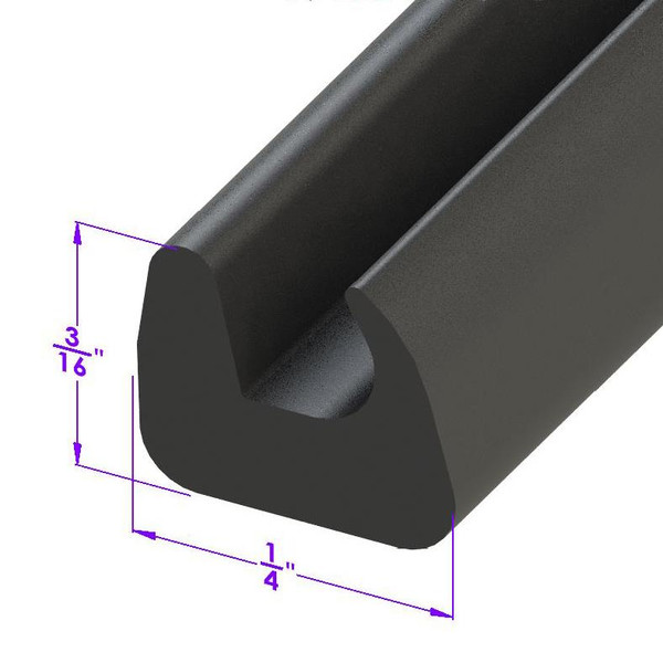 Sold By The Foot - U Channel Edge Beading-LP 17-A