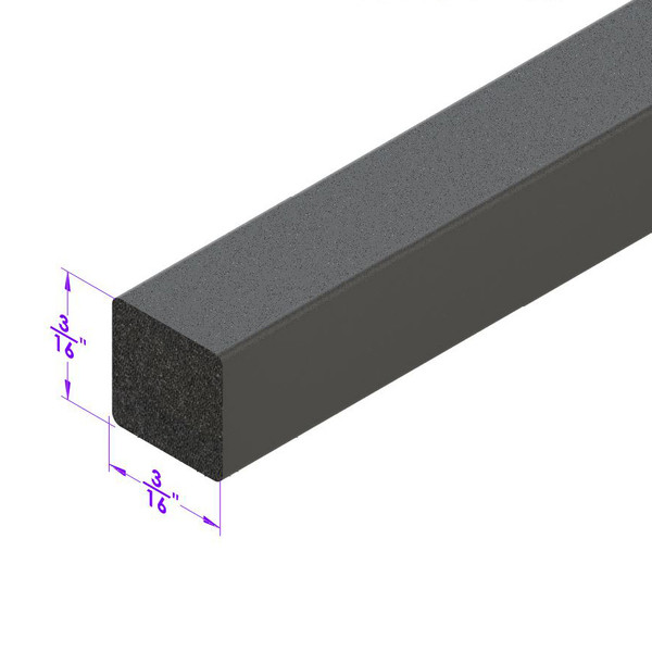.20 Square Extrusion.  Sold by the foot-LP 2112