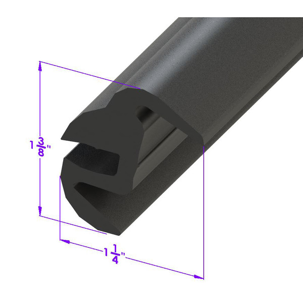 Rear Window Seal.  Sold by the foot  -LP 30-T