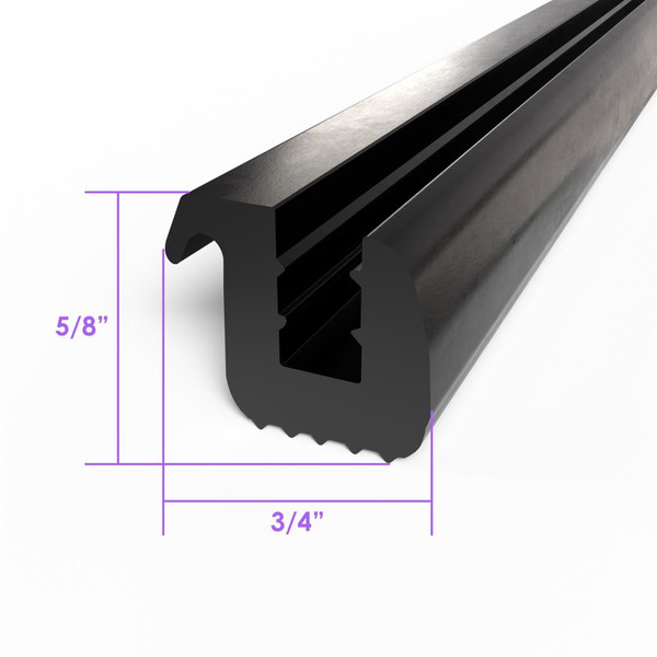 Sold By The Foot - Fixed Quarter Window Seal-LP 31-C
