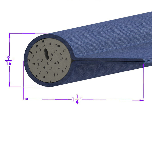 Navy, Cloth-Covered Sponge Windlace-LP 57-E