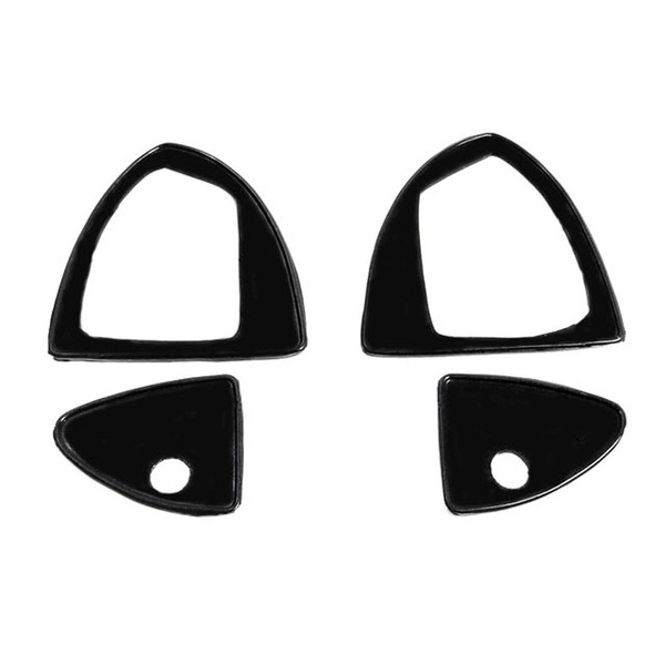 Door Handle Pads.  2-5/8" wide X 1-3/4" long.  Set R&L-MP 1007-G