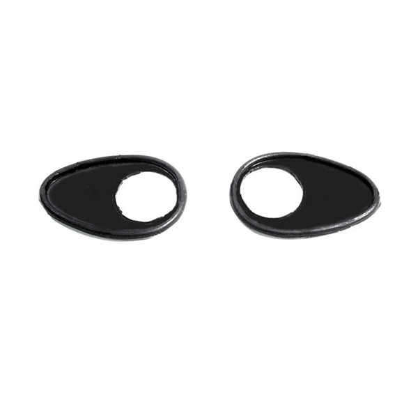 Door Lock Pads.  1-3/8" wide X 2" long.  Pair-MP 1009-F