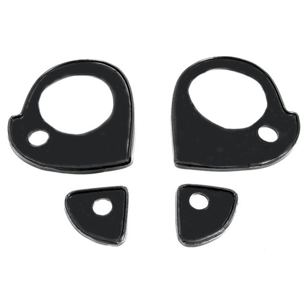 Door Handle Pads.  1-1/4" long & 3" long.  Set R&L-MP 1009-K