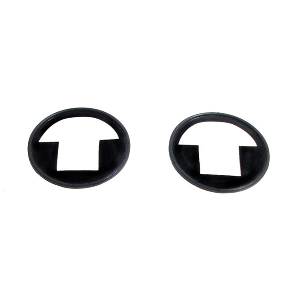 Door Handle Pads.  3" O.D.  Pair-MP 1009-O