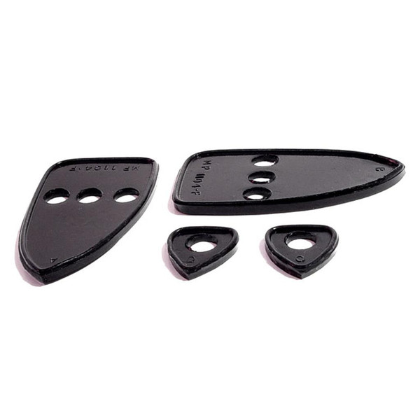 Door Handle Pads.  2-3/4" long & 7/8" long.  Set R&L-MP 1104-F