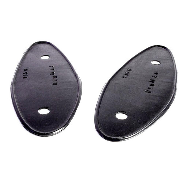 Headlight Pads.  3-3/8" wide X 9" long.  Pair-MP 112-A