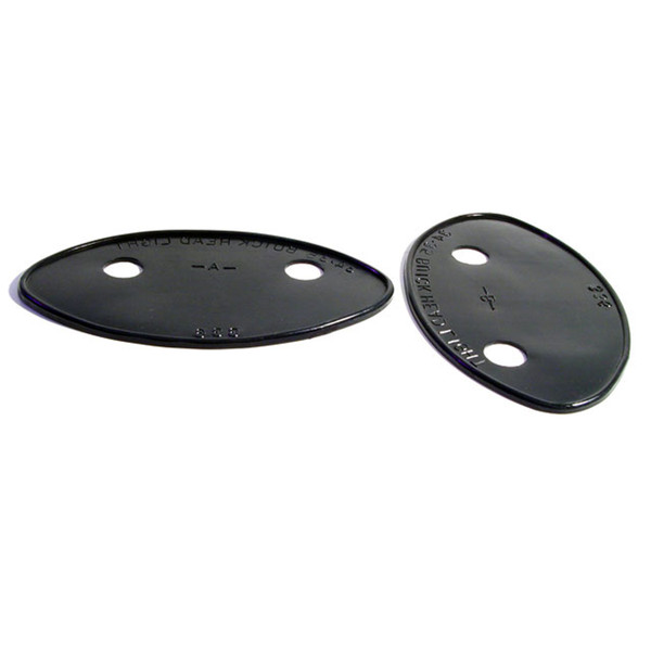 Headlight Pads.  3-1/4" wide X 5-1/2" long.  Pair-MP 336