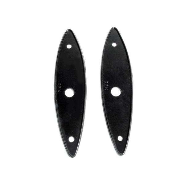 Tail-Light Pads.  2" wide X 8-1/2" long.  Pair-MP 360