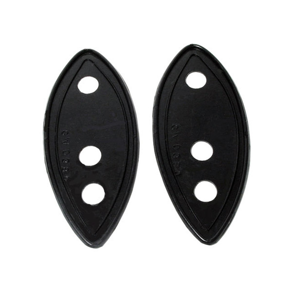 Headlight Pads.  3-3/8" wide X 7-7/8" long.  Pair-MP 380