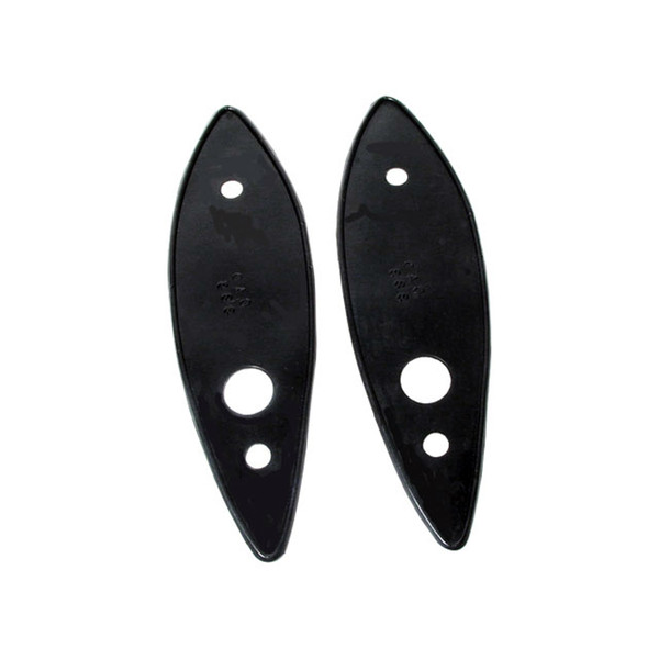 Headlight Pads.  3-1/4" wide X 11" long.  Pair-MP 383