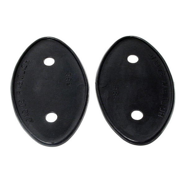 Headlight Bar Pads.  2-7/8" wide X 4-3/4" long.  Pair-MP 385