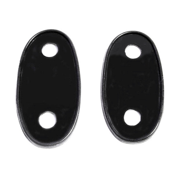 Side Door Lock Pads.  2-1/2" wide X 1-1/4" long.  Pair-MP 476