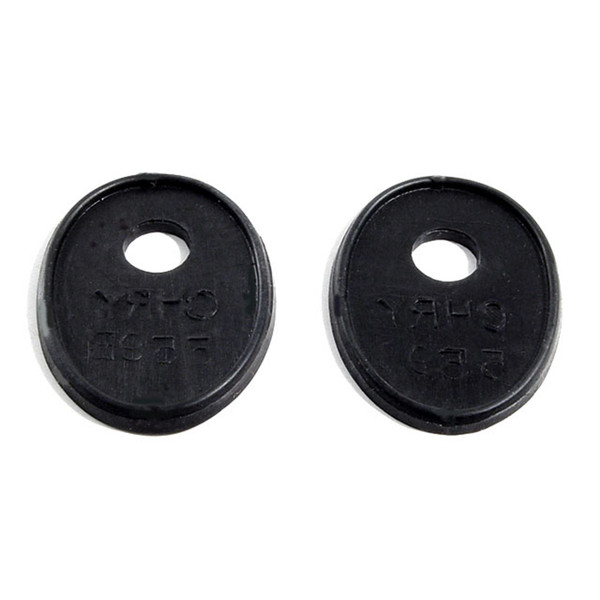 Headlight Bar Pads.  1-3/8" wide X 1-7/8" long.  Pair-MP 559-B