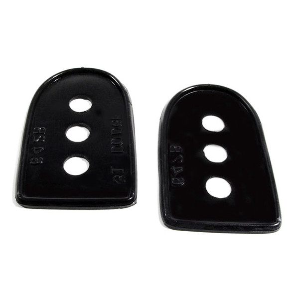 Headlight Bar Pads.  2" wide X 3-1/4" long.  Pair-MP 642-B