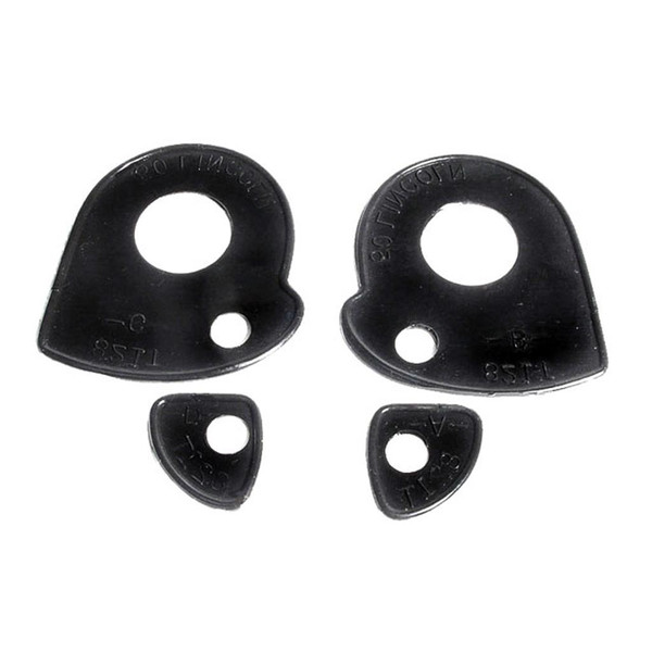 Door Handle Pads.  3-1/8" long & 1-1/4" long.  Set R&L-MP 821-T