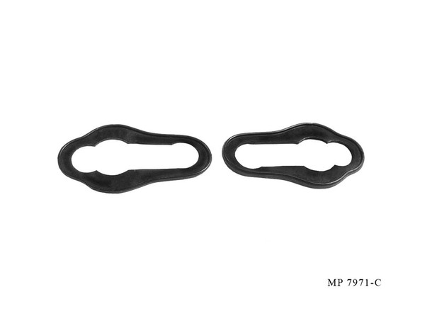 Door Handle (with lock) Pads.  1-7/8" wide X 3-1/2" long-MP 7971-C