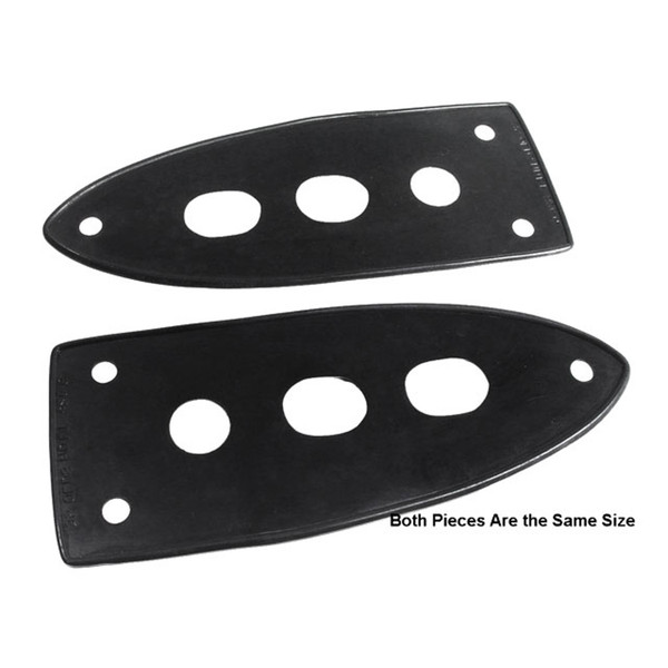 Headlight Pads.  5" wide X 12-1/2" long.  Pair-MP 826-G