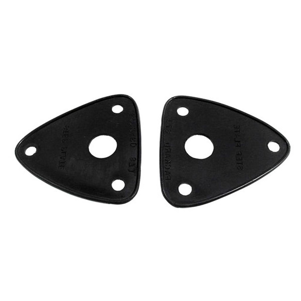 Headlight Bracket Pads.  4" X 4-1/4".  Pair-MP 871
