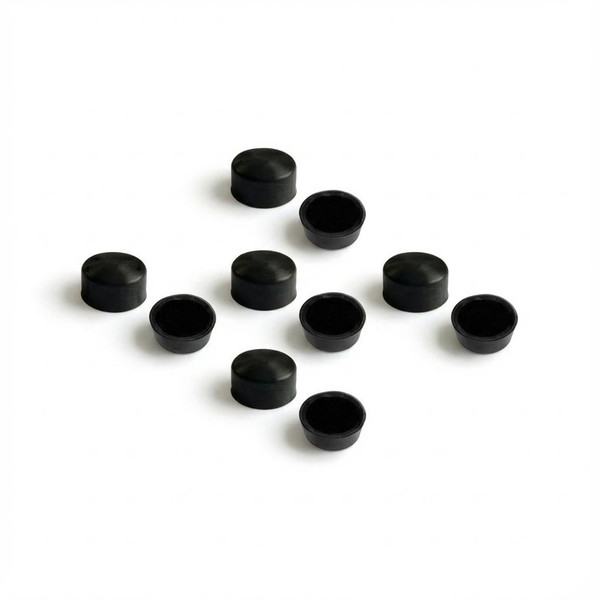 Cap-screw cover .49" (12.4mm) X .36" (9.1mm). Heat-proof Silicone. 10-pc set-NC 8