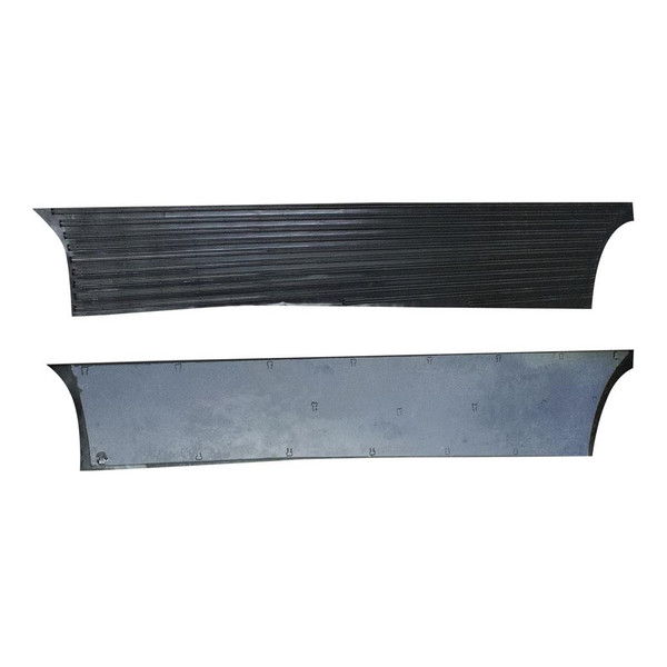 Running board covers. With steel backer and bend-over tabs-RB 1902