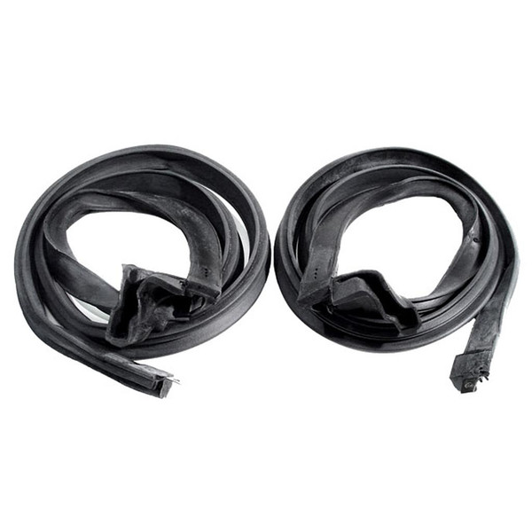 Molded Roof Rail Seals, for 2-Door Fastback.  66-1/2" Long-RR 6901