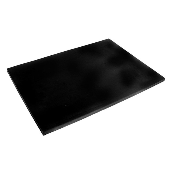 Solid Rubber Sheet.  7" wide X 10" long X 1/4" thick.  Each-S 14-0710