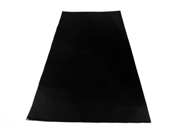 Solid Rubber Sheet.  5" wide X 14" long X 1/16" thick-S 16-0514