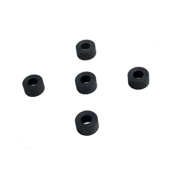 Flat Rubber Washers.  1/4" I.D., 5/8 O.D., 1/4" thick-UW 39