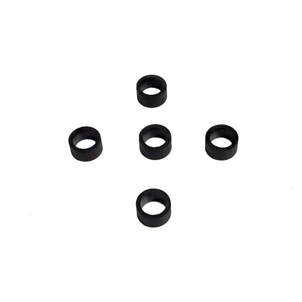Flat Rubber Washers.  3/8" I.D., 1/2" O.D., 1/4" thick-UW 42