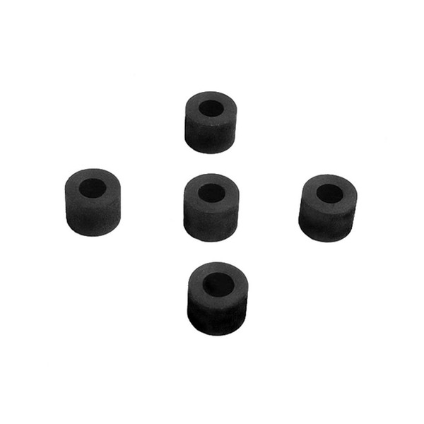 Flat Rubber Washers.  1/4" I.D., 1/2 O.D., 3/8" thick-UW 51