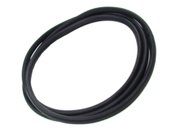 Vulcanized Rear Windshield Seal Accepts Chrome trim.  For 2-door hardtops-VWS 3206-R