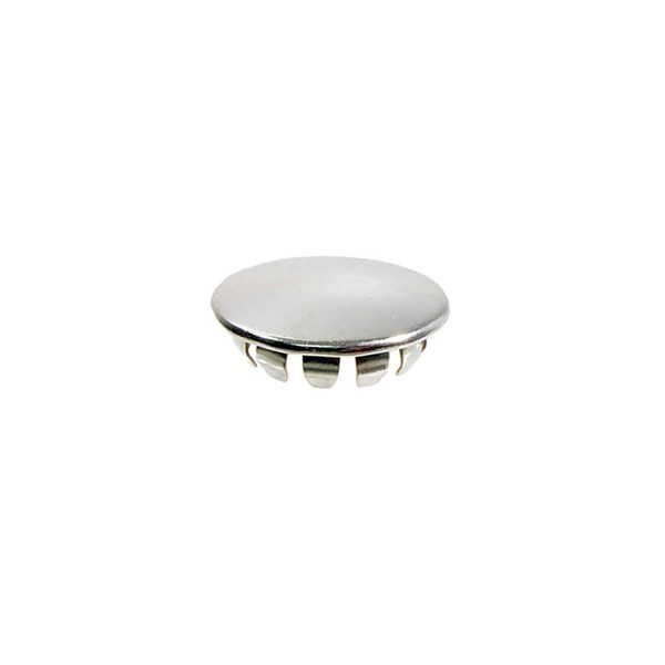 Chrome Plug Button.  For 3/4" hole size-WF 1000-F