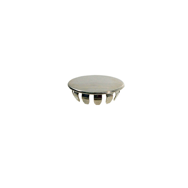 Chrome Plug Button.  For 7/8" hole size-WF 1000-G