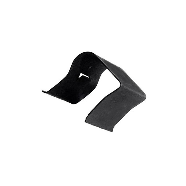 Window Channel Clip.  Made of black plate steel, 3/4" wide-WF 16