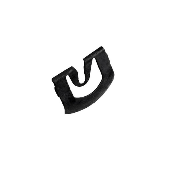 Windshield Reveal Molding Clip.  Made of steel.  13/16" x 1"-WF 209