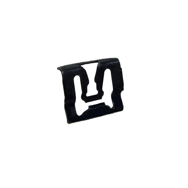 Rear Windshield Reveal Molding Clip.  Made of steel.  Each-WF 228