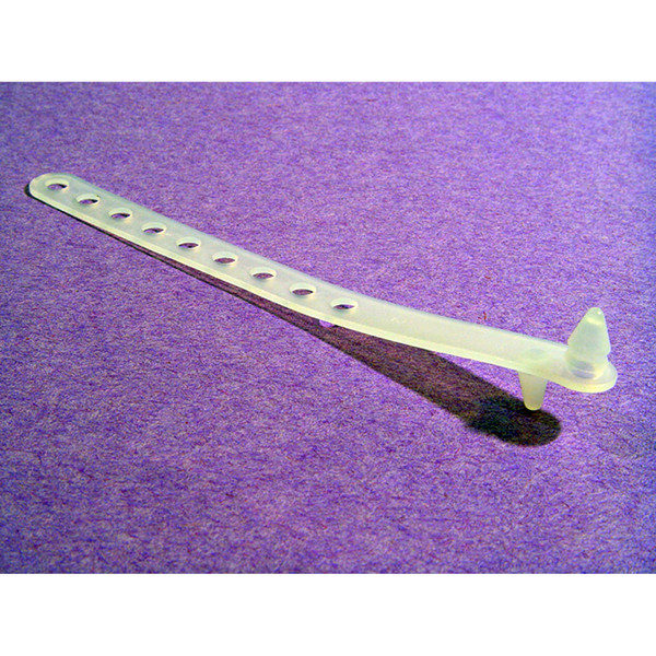Harness Strap.  Clear, 5" long.  Each-WF 410