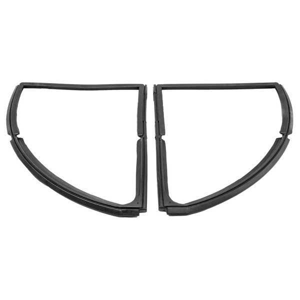 Front Vent Window Seals.  Molded to exact configuration-WR 2705